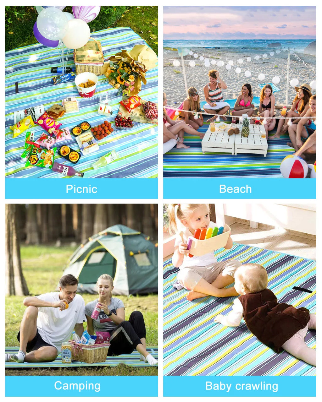 Foldable Picnic Blanket