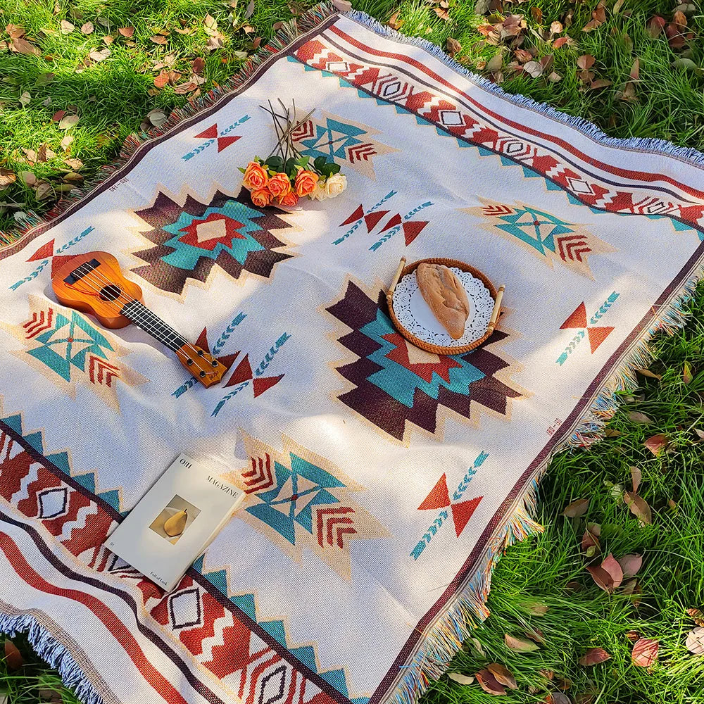 Knitting Camping Picnic Mat Portable