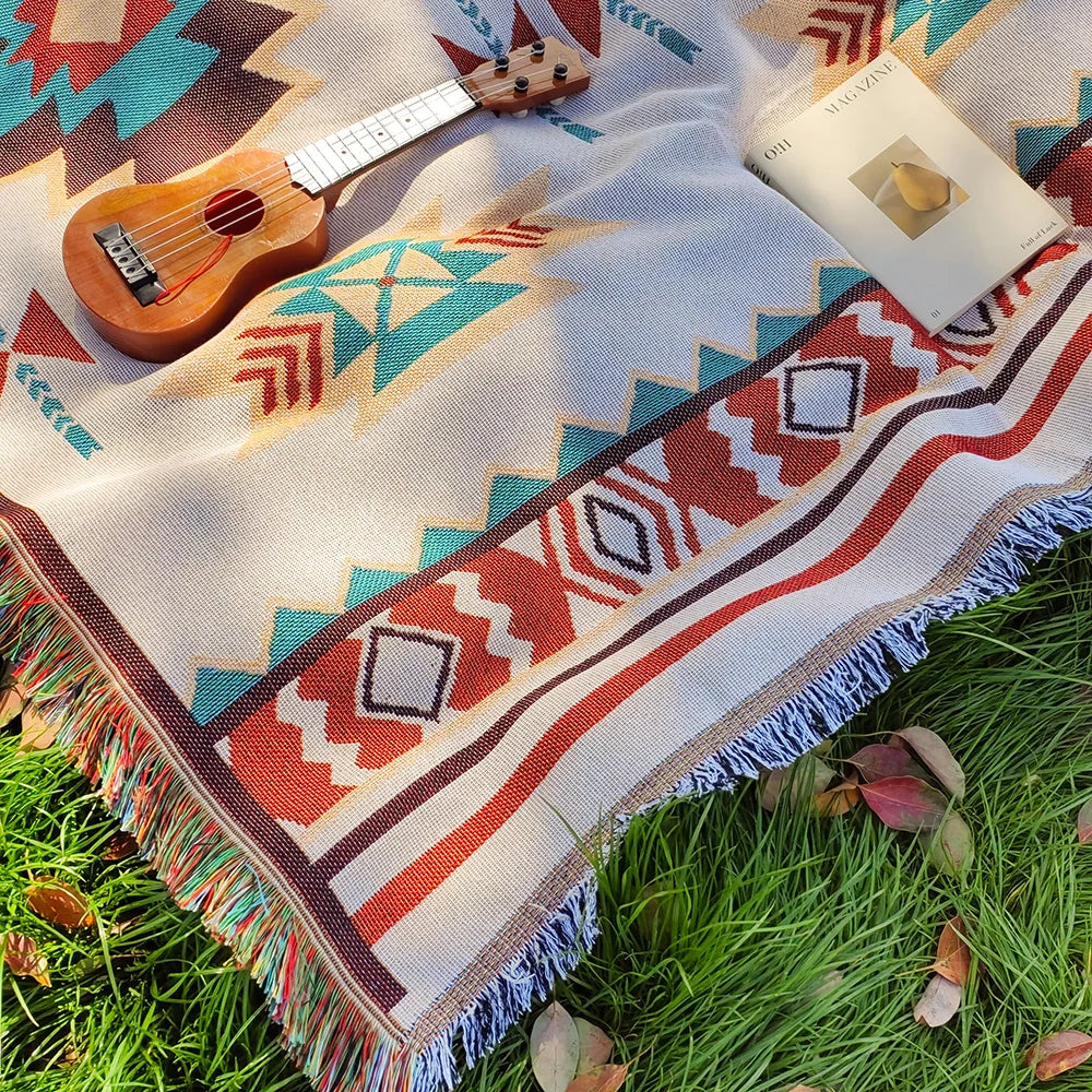 Knitting Camping Picnic Mat Portable